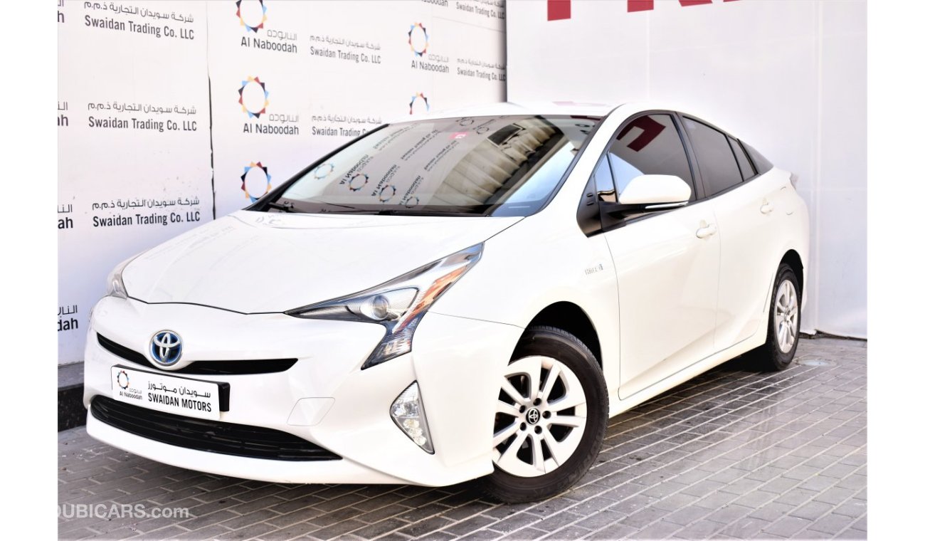 Toyota Prius AED 929 PM | 1.8L ECO HYBRID GCC WARRANTY