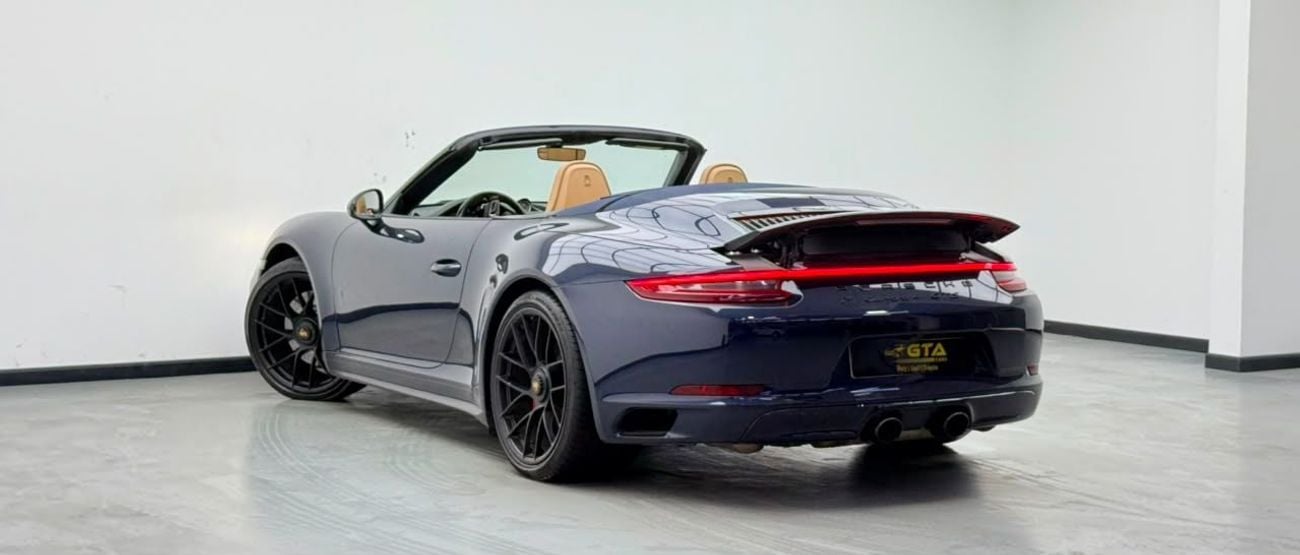بورش 911 CARRERA 4GTS 2018 Porsche 911 Carrera 4 GTS Cabriolet, Full Service History, Fully Loaded, Excellent Condition
