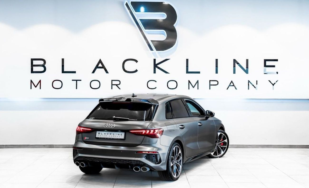 أودي S3 2023 Audi S3 Hatchback, 2028 Audi Warranty + Service Contract, Low KMs, GCC