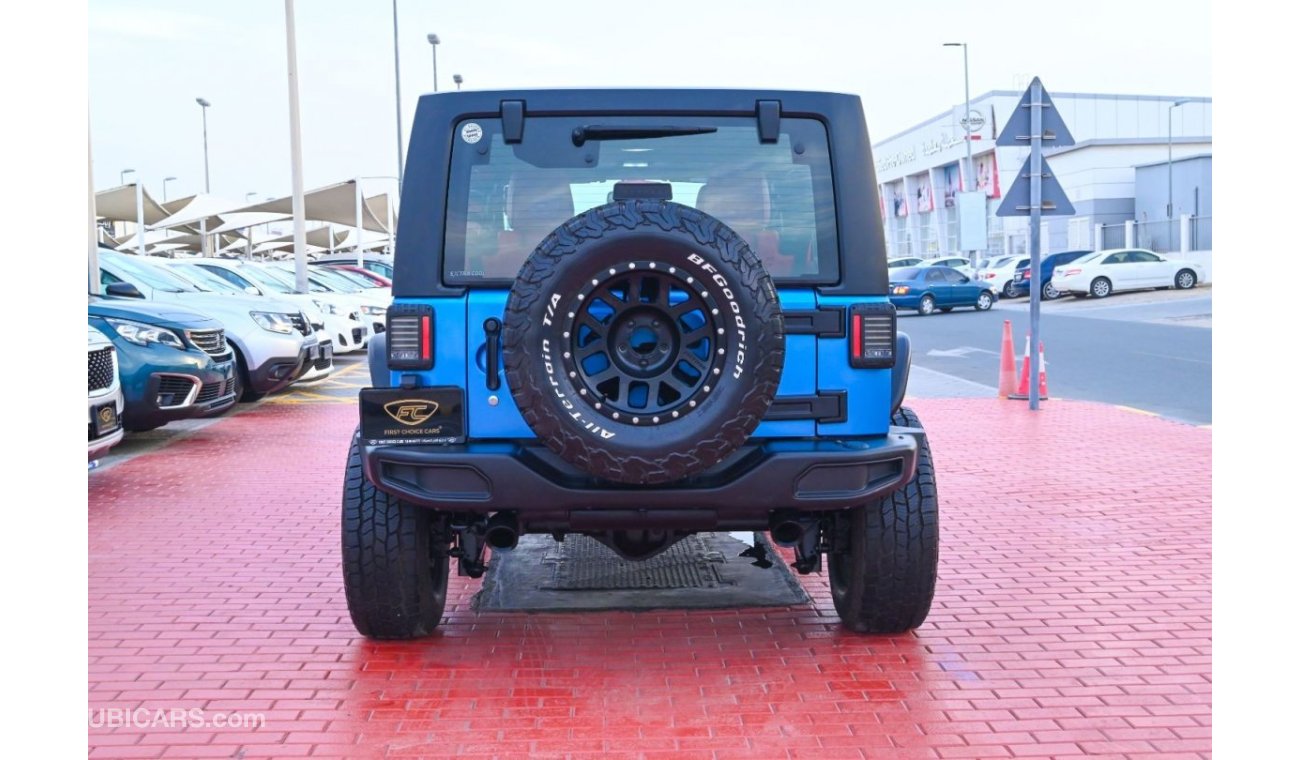 Jeep Wrangler 2016 | JEEP WRANGLER UNLIMITED | SPORT 4WD | 3.6L V6 | GCC | AGENCY MAINTAINED | SPECTACULAR CONDITI