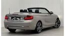 BMW 220i sport Line 2017 BMW 220i Sportline, Warranty, Service History, Excellent Condition, GCC
