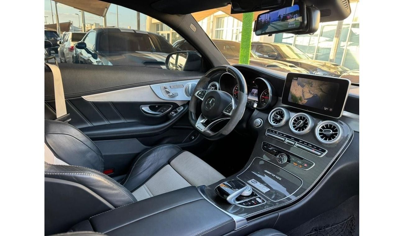 مرسيدس بنز C 63 AMG MERCEDES BENZ AMG C63S 2017 COUPE GCC FULL OPTION PERFECT CONDITION