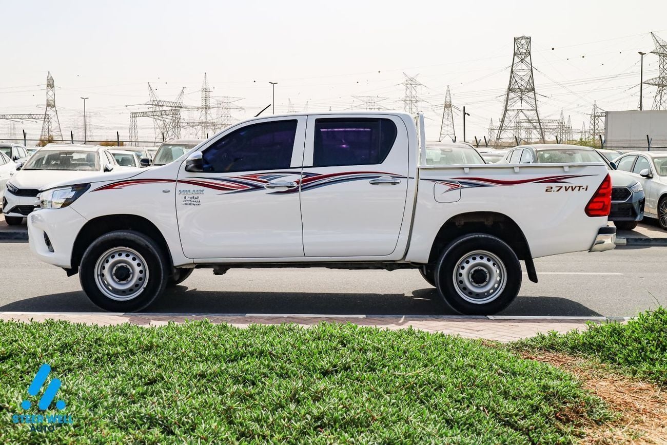 Toyota Hilux GLX 2022 2.7L DC | 4WD | 2.7L Petrol | Automatic | GCC Specs | Best Price