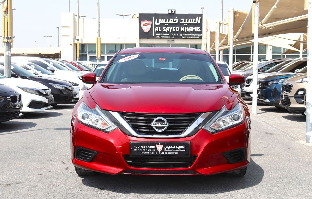 Nissan Altima SL 2.5L NISSAN ALTIMA 2018- GCC-In excellent condition - Engine 2.5L -KM 123000- PRICE 29000 AED