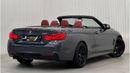 بي أم دبليو 420i M سبورت 2018 BMW 420i M-Kit Convertible, Warranty, Service History, Low Kms, GCC