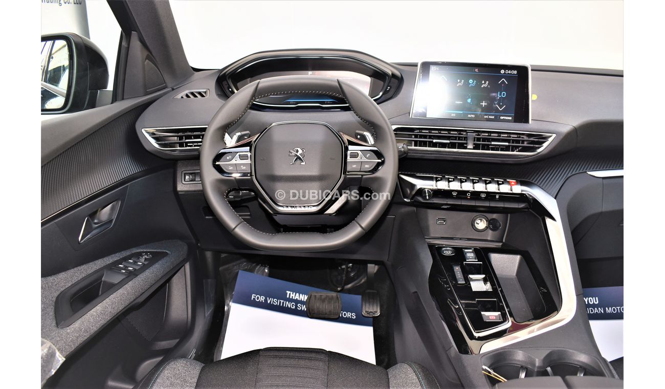 Peugeot 3008 AED 1759 PM | 1.6L TC ACTIVE 2024 ZERO KM AGENCY WARRANTY UP TO 2028 OR 100K KM