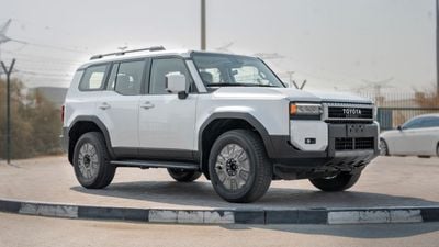 تويوتا برادو 2025 Toyota Land Cruiser Prado 2.8L AT Diesel (White-Beige)
