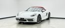 Porsche 718 Boxster STANDARD 2021 Porsche 718 Boxster, Warranty, Full Porsche Service History, Sport Chrono Package, GCC