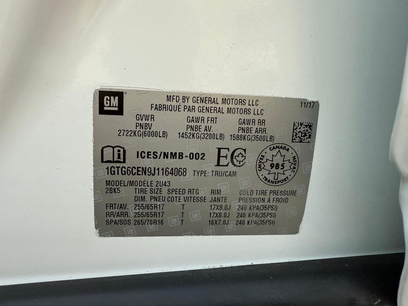 جي أم سي كانيون جي إم سي كانيون إس إل إي 2018 (إصدار محدود خاص) | دفع رباعي