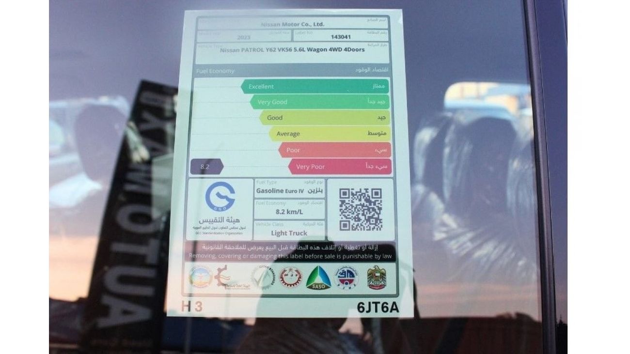 Nissan Patrol V8 LE PLATINUM, GCC, UNDER WARRANTY FROM LOCAL DEALER