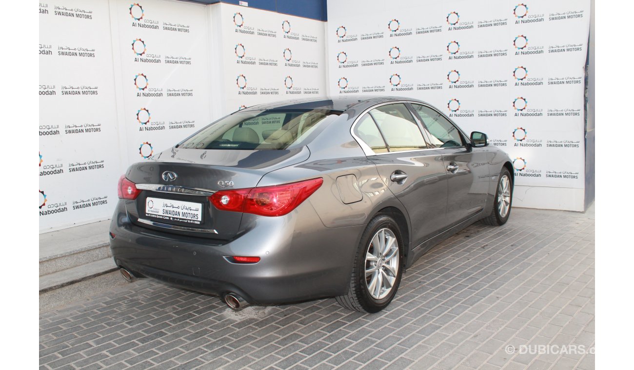 Infiniti Q50 2.0L 2016 TURBO FULL OPTION