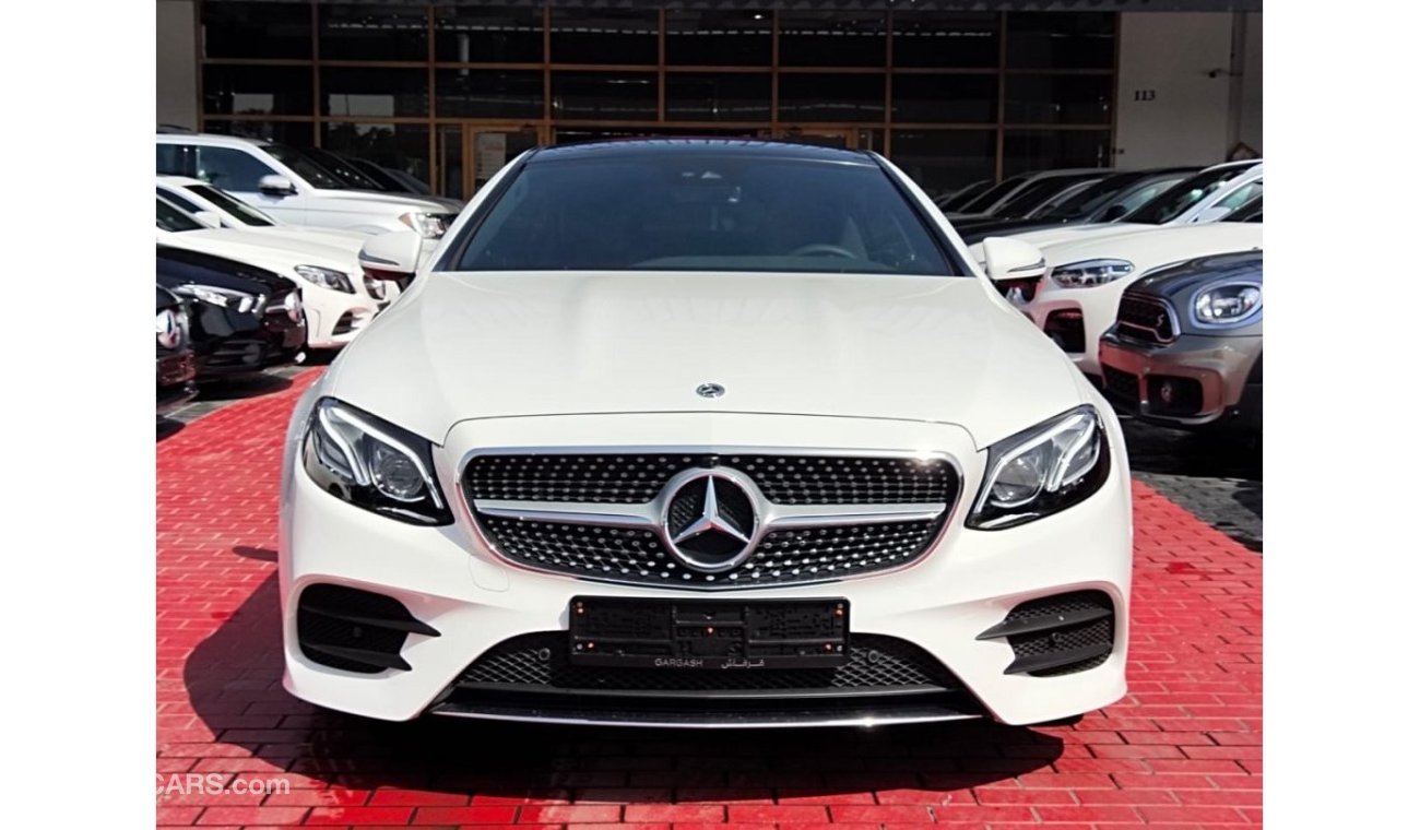 مرسيدس بنز E200 AMG Coupe Warranty And Service 2020 GCC