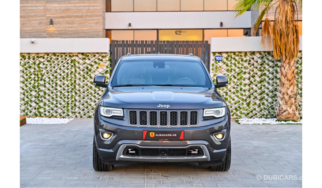 جيب جراند شيروكي Overland 5.7L V8 | 1,743 P.M | 0% Downpayment | Full Option | Exceptional Condition!