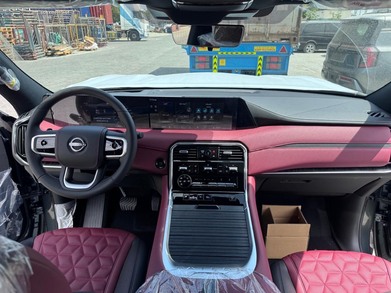 Nissan Patrol SE Platinum City 3.8L Ext _GREYISH GREEN Inter_BURGUNDY)