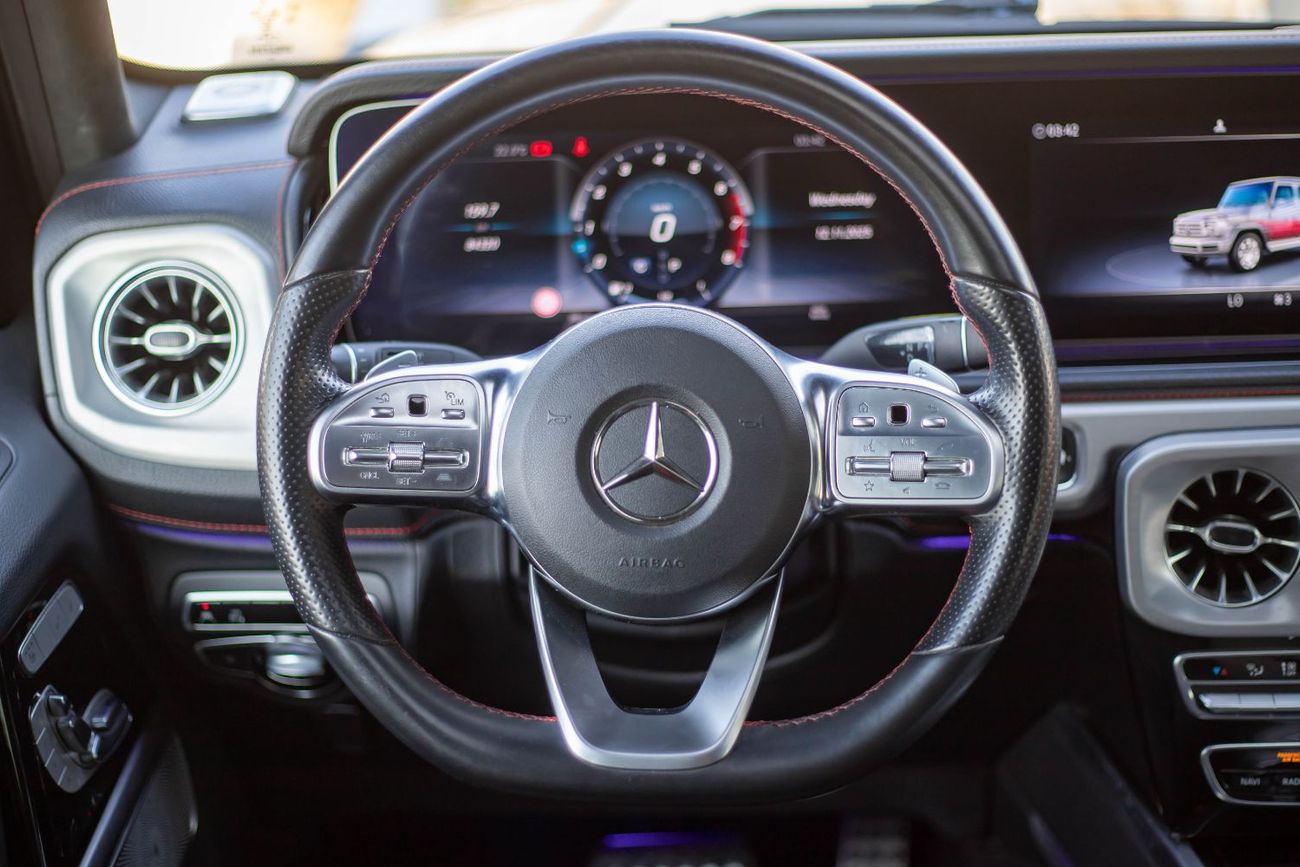 مرسيدس بنز G 550 2019 Mercedes-Benz G550. Equipped with a strong 4.0L V8 Biturbo engine, advanced 4MATIC AWD, and a p