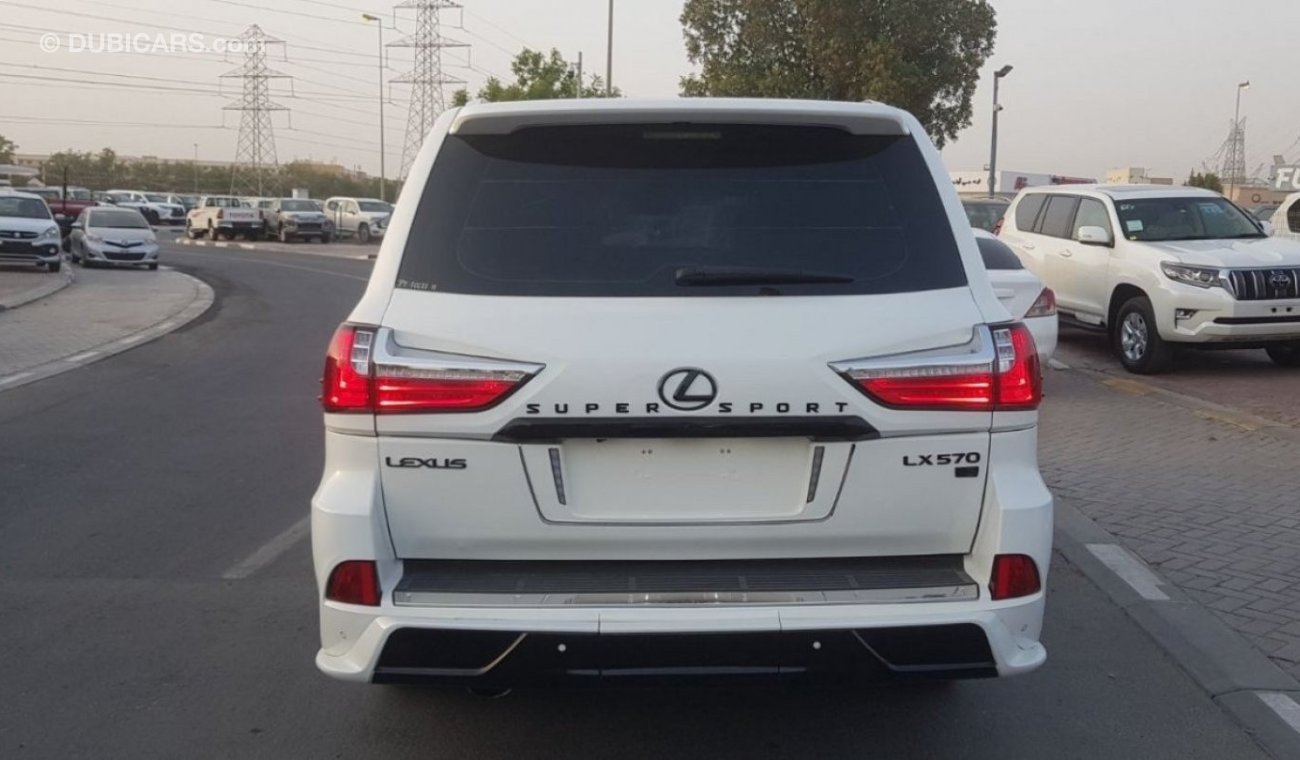 Lexus LX570 LEFT HAND FULL OPTION full facelifted interior and exterior