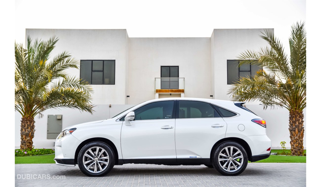 Lexus RX450h Lexus RX-450 Hybrid - 2015 - AED 2,232 P.M. AT 0% DOWNPAYMENT THROUGH BANK FINANCE