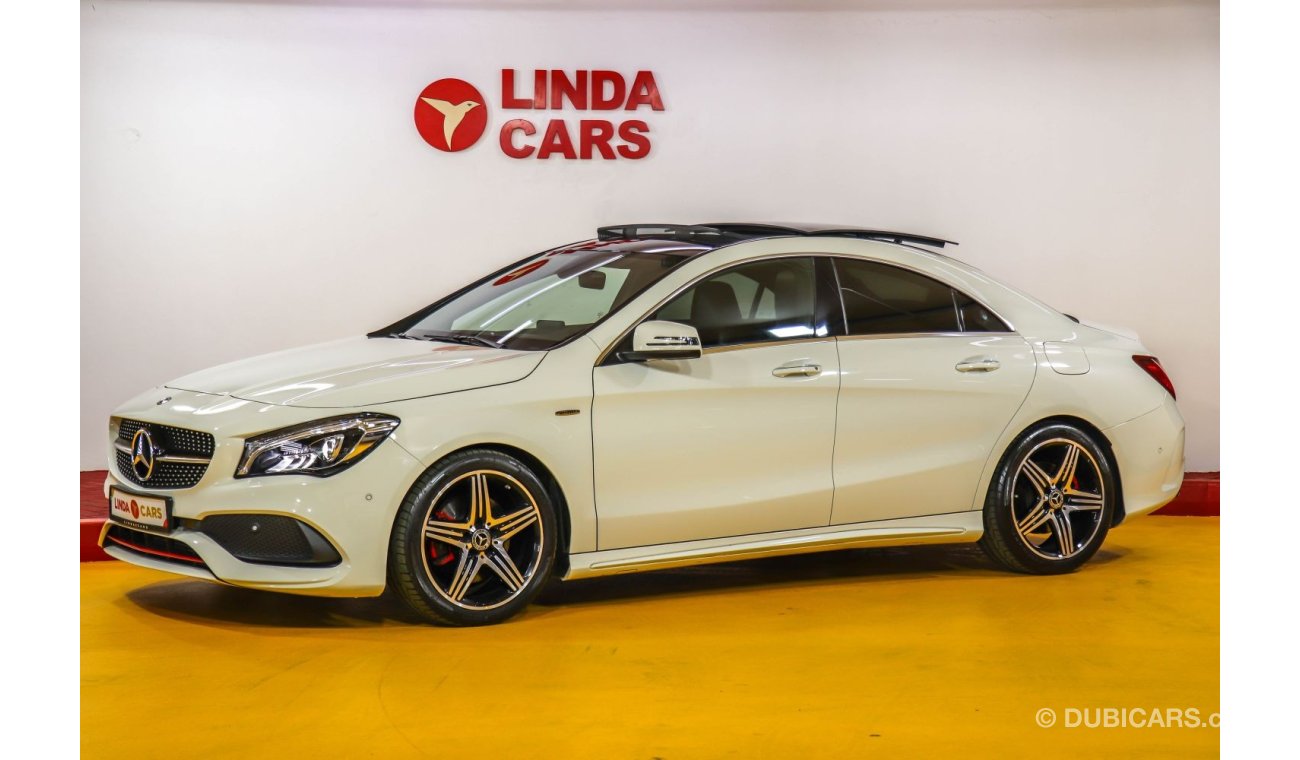 مرسيدس بنز CLA 250 Mercedes-Benz CLA250 AMG 2018 GCC under Warranty with Zero Down-Payment.