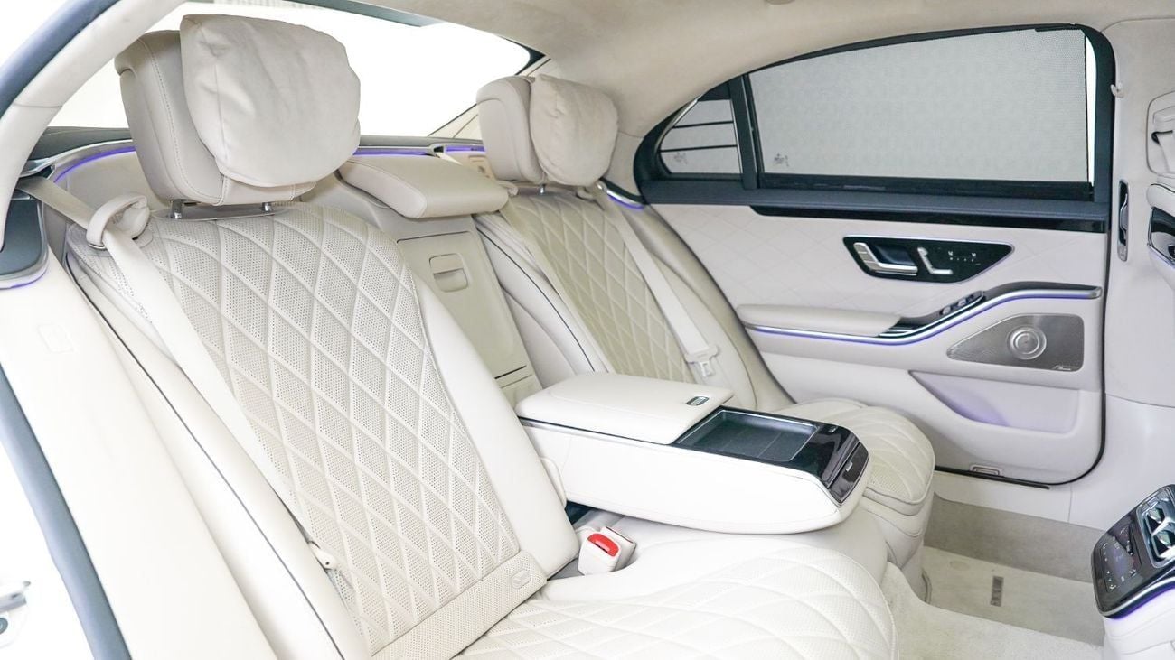 مرسيدس بنز S 580 Special Offer | AED 5,177 PM | Rear Seat Package, Burmester 3D | S 580 AMG Line