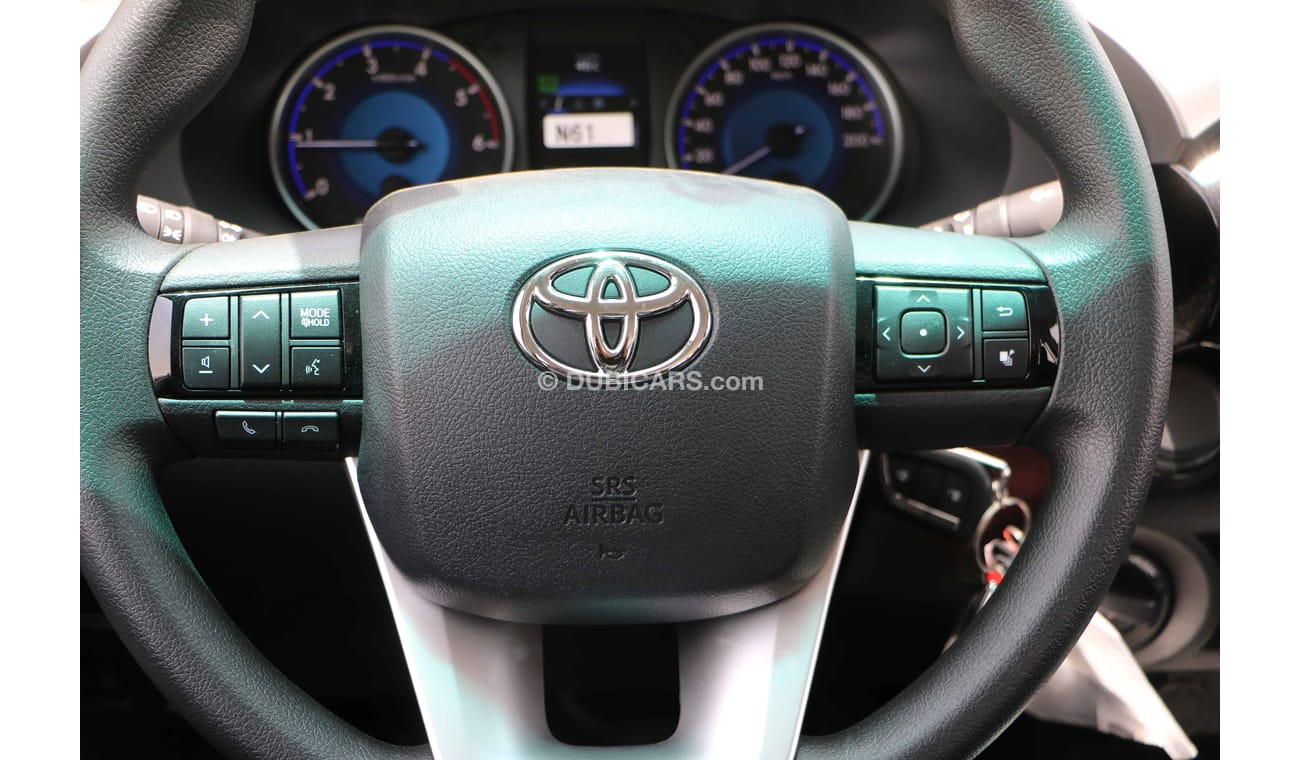 تويوتا هيلوكس 2019 Toyota Hilux 2.4L Diesel | Manual Trans | 4x4 | D-Cab | SR5