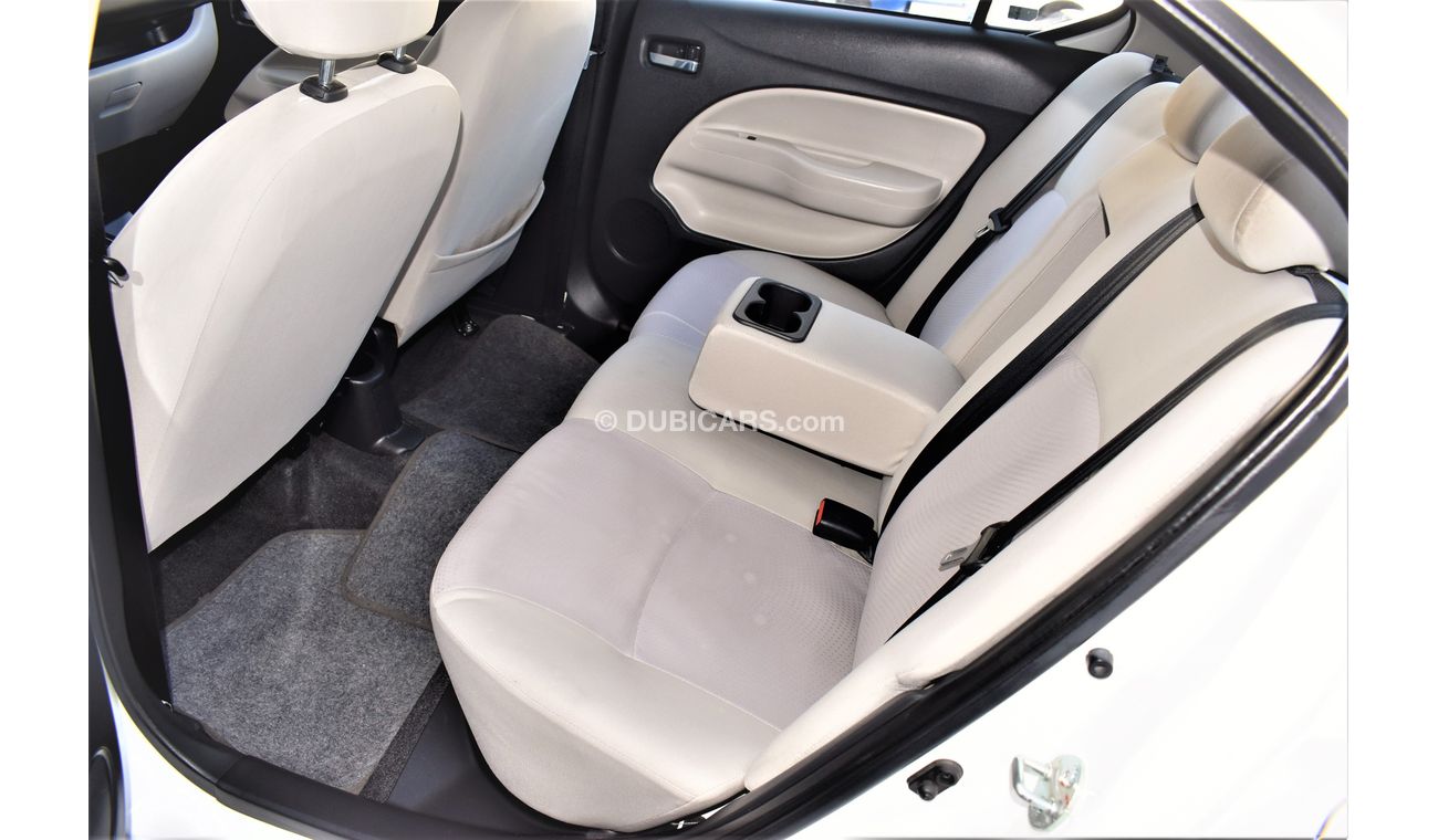 Mitsubishi Attrage AED 590 PM | 1.2L GLX GCC DEALER WARRANTY