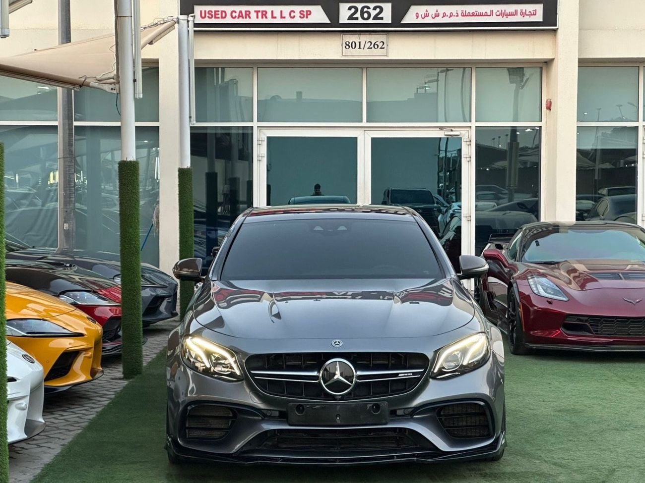 مرسيدس بنز E 63S مرسيدس بنز E63 اي ام جي 2019 ‎وارد كوريا ( كلين تايتل ) ‎صبغ وكالة بحالة الوكالة ‎فصوص فل اوبشن 5 ‎ف