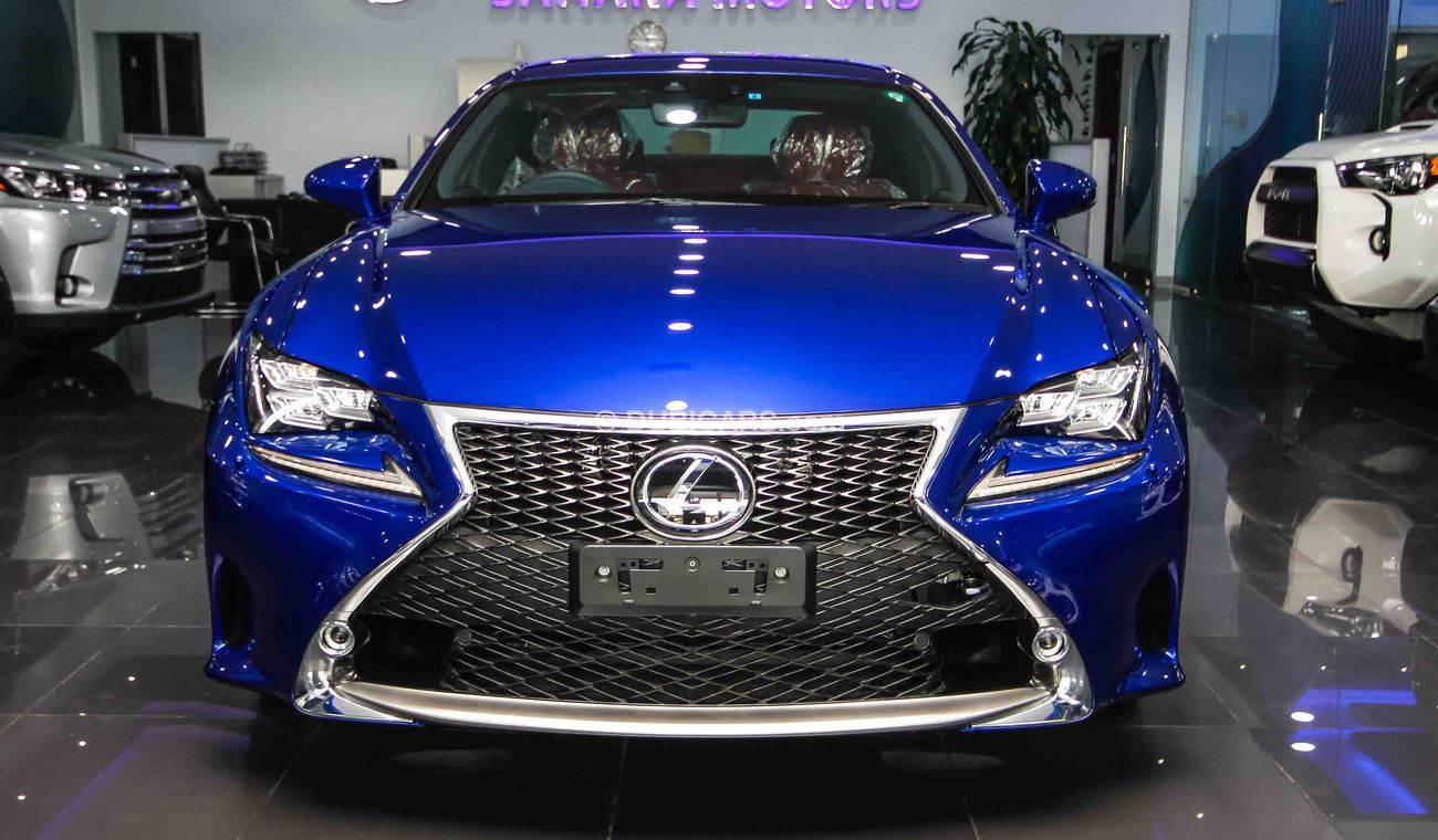 لكزس RC 200 t Fsport (Right Hand Drive)