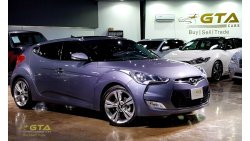 هيونداي فيلوستر 2014 Hyundai Veloster Full Options, Warranty, Service History, GCC