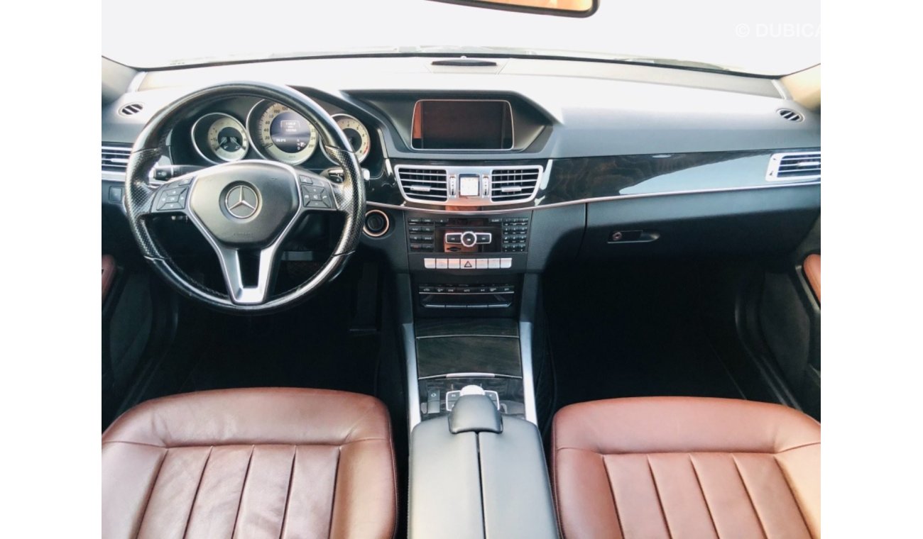 Mercedes-Benz E 250 MODEL 2015 GCCCAR PERFECT CONDITION FULL ORIGINAL PAINT FULL OPTION PANORAMIC ROOF LEATHER SEATS NAV