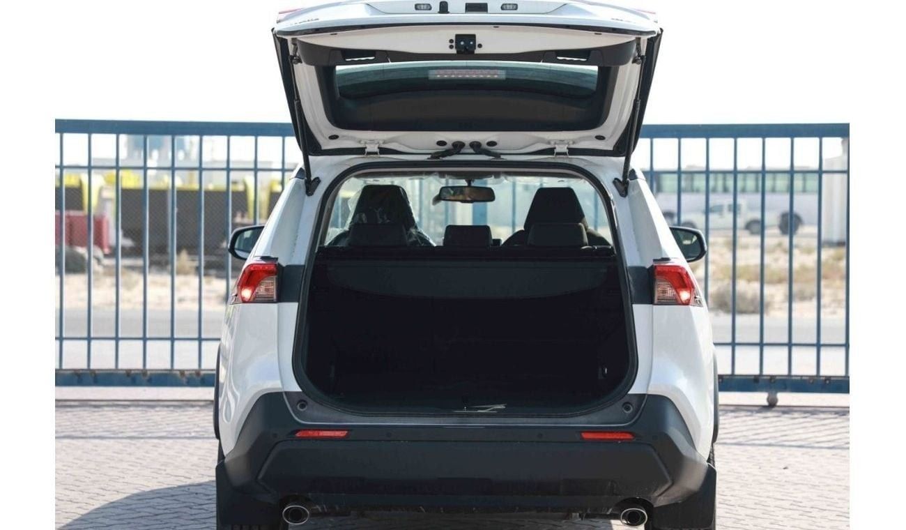 تويوتا راف ٤ 2024 تويوتا راف فور 2.5 هايبرد MID - أبيض بلاتيني لؤلؤي من الداخل أسود | للتصدير فقط