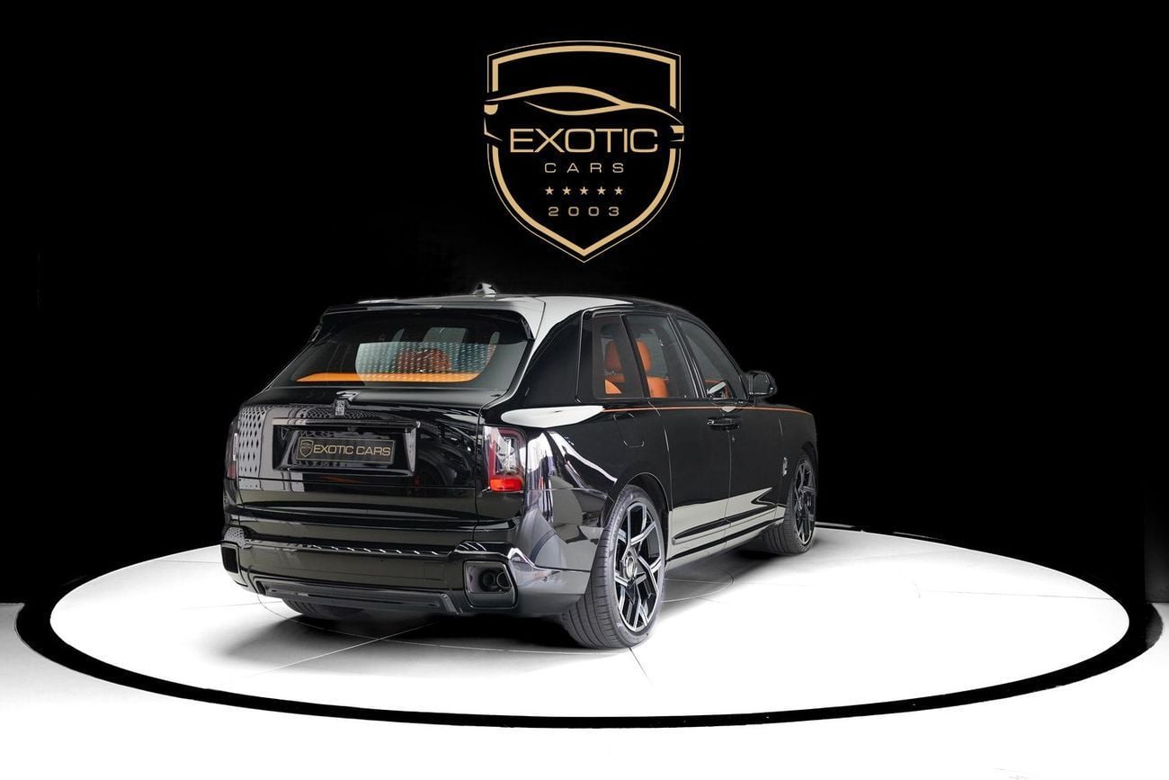 Rolls Royce Cullinan BLACK BADGE