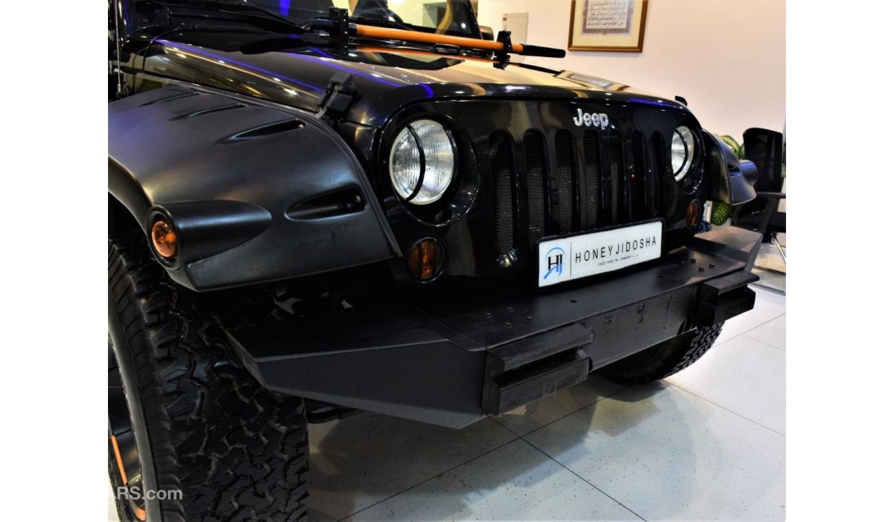 Jeep Wrangler ONLY 41000 KM!!!  2009 Model! Black Color GCC Specs