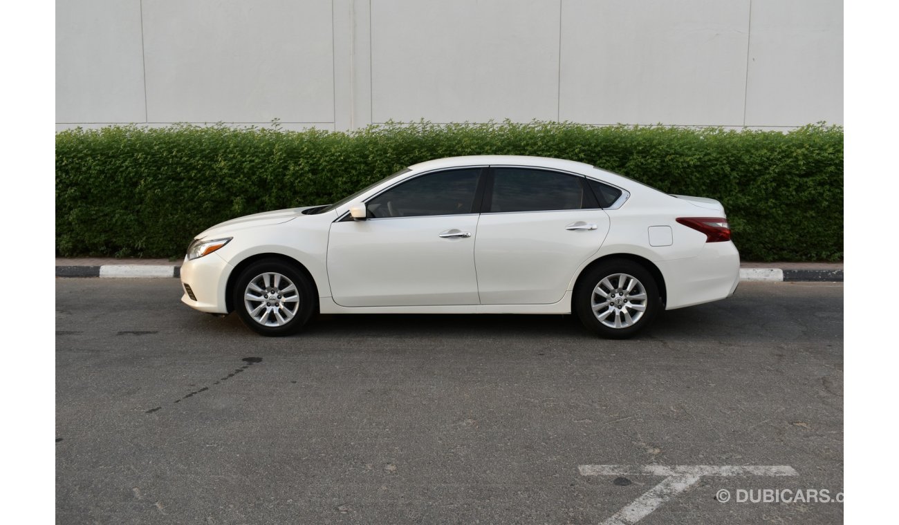 Nissan Altima 2.5L - S - White - 2018