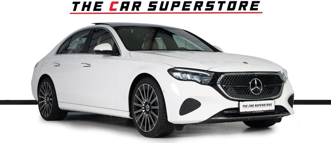 Mercedes-Benz E200 Avantgarde Exterior Package-20 Inch AMG Rims-Chrome Package