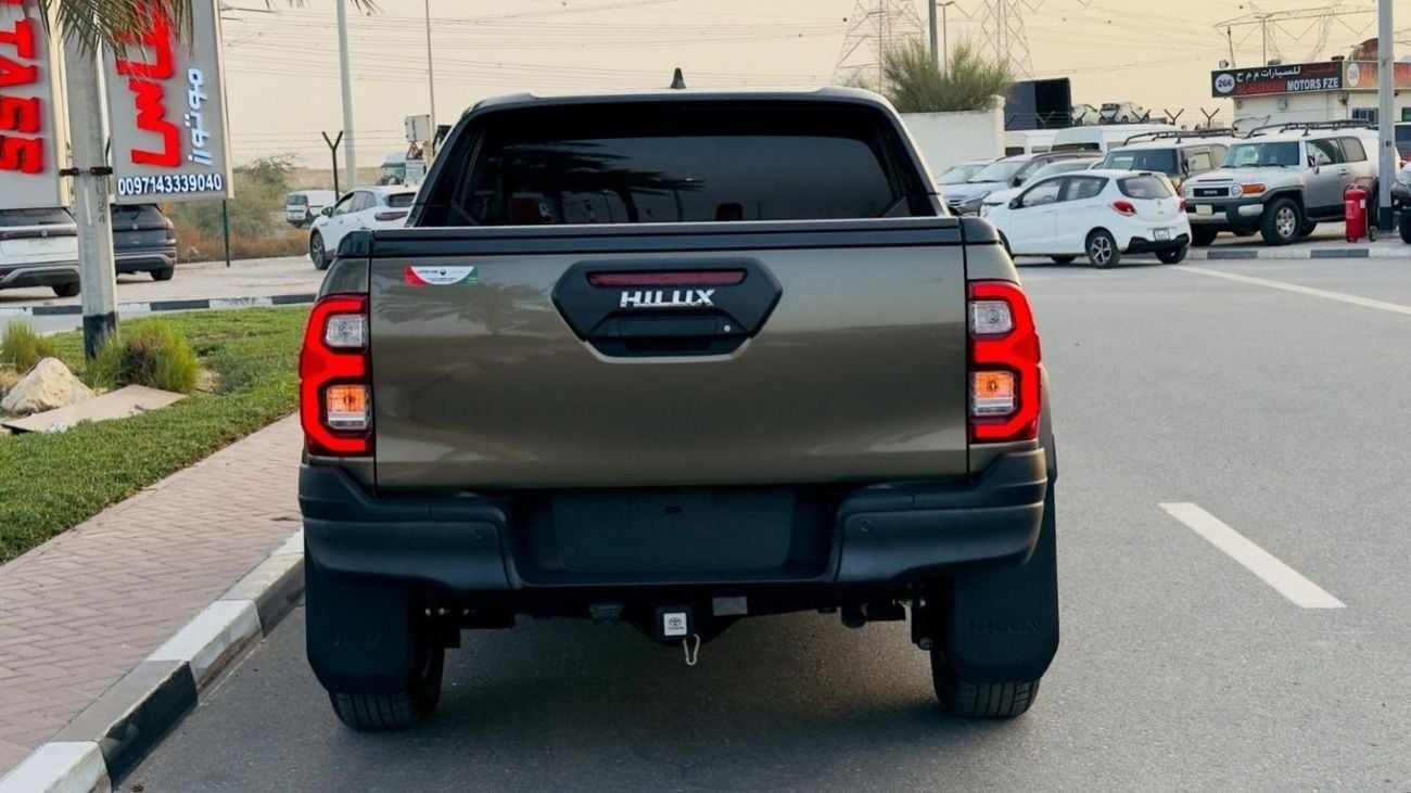 Toyota Hilux 2024 GR SPORTS | OLIVE GREEN | 2.8L DIESEL | RHD | 2023 | 360 VIEW CAMERA