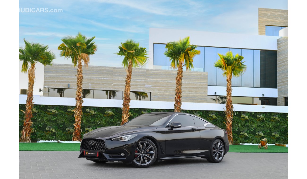 إنفينيتي Q60 S Red Sport | 3,915 P.M  | 0% Downpayment | Perfect Condition!