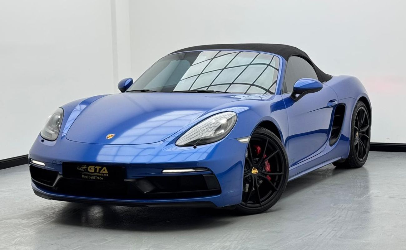 بورش بوكستر 718 GTS 2.5L 2018 Porsche 718 Boxster GTS, 2027 Porsche Warranty, Porsche Service History, GCC