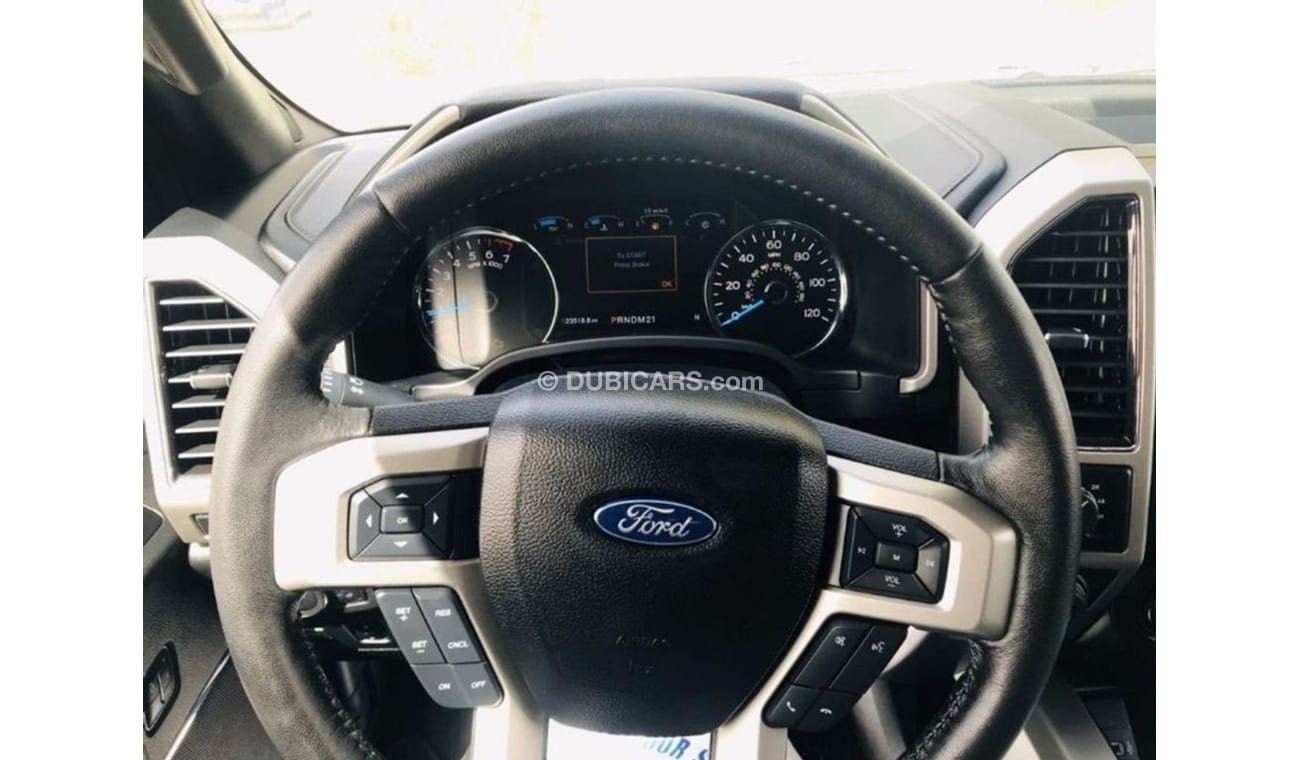 Ford F 150 FORD F150 LARIAT {{{ 2.7L }}} V6 TWIN TURBO /// FULL OPTION //// 2017 //// GOOD CONDITION //// LOW M