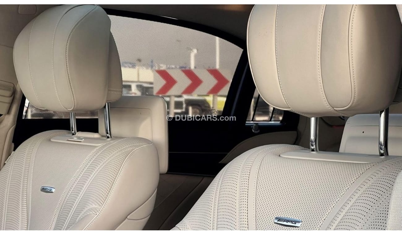 Mercedes-Benz S 63 AMG Partial Service History 5.5L V8 GCC Perfect Condition