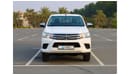 تويوتا هيلوكس GL 2019 2.7L 4X4 DOUBLE CAB A/T PETROL | GCC SPECS - LIKE NEW CONDITION READY TO DRIVE