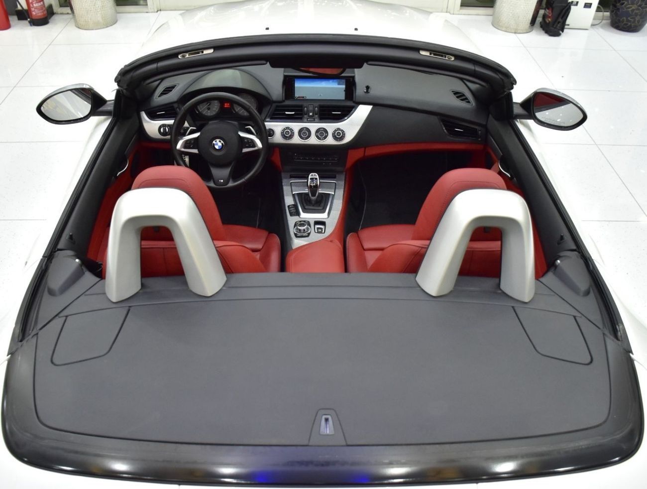 BMW Z4 EXCELLENT DEAL for our BMW Z4 sDrive35i ( 2014 Model ) in White Color GCC Specs