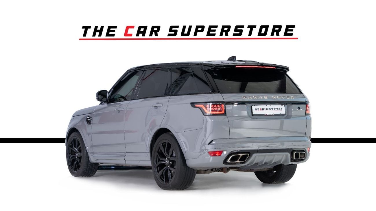 Land Rover Range Rover Sport SVR 5.0L (575 HP) AWD Range Rover Sport SVR Ultimate Edition-Bespoke Color-Black/Red Interior-Black