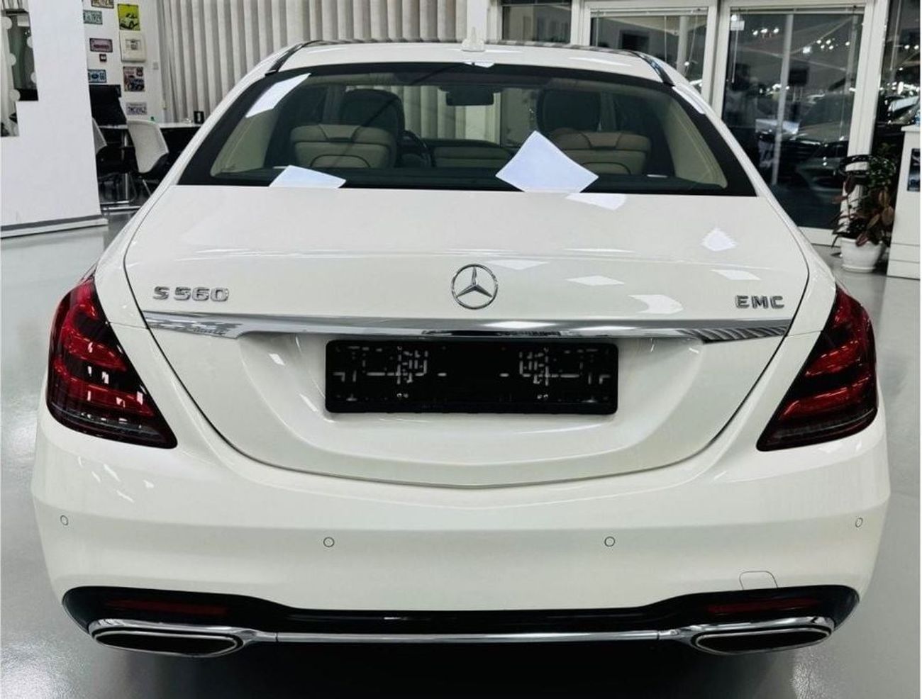 Mercedes-Benz S 560 Exclusive Edition GCC .. FSH .. Low Milegea .. Perfect Condition
