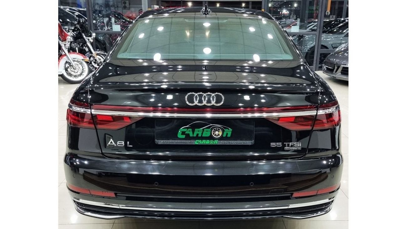 Audi A8 AUDI A8L 55TFSI GCC 2023 IN IMMACULATE CONDITION (WARRANTY+SERVICE CONTRACT FROM OFFICIAL DEALER)