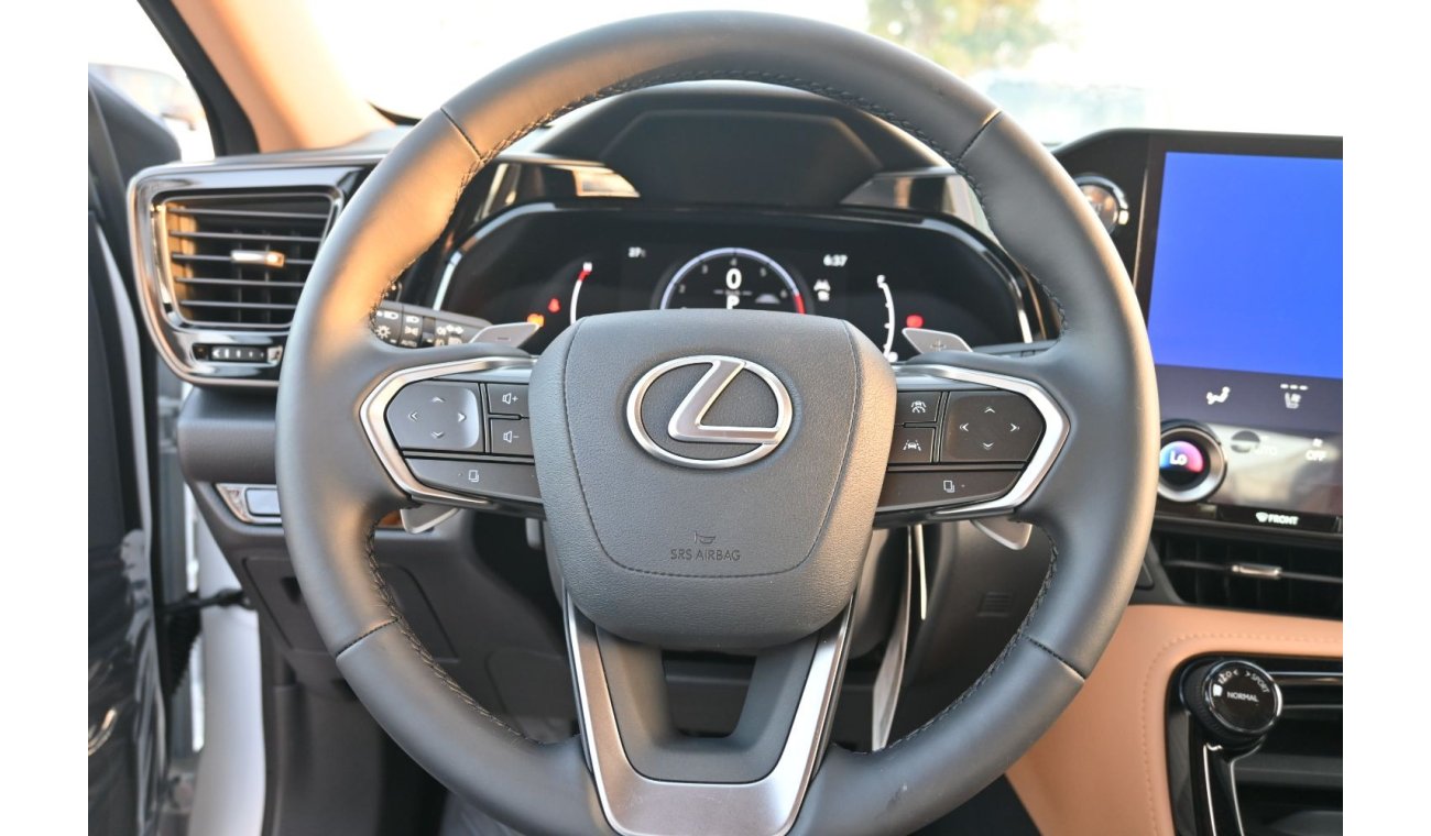 لكزس NX350 LEXUS NX350 (TAZ A25) 2.4L CUV AWD 5 أبواب ، 360 كاميرا ، رادار ، مثبت السرعة ، مغادرة المسار ، دفع