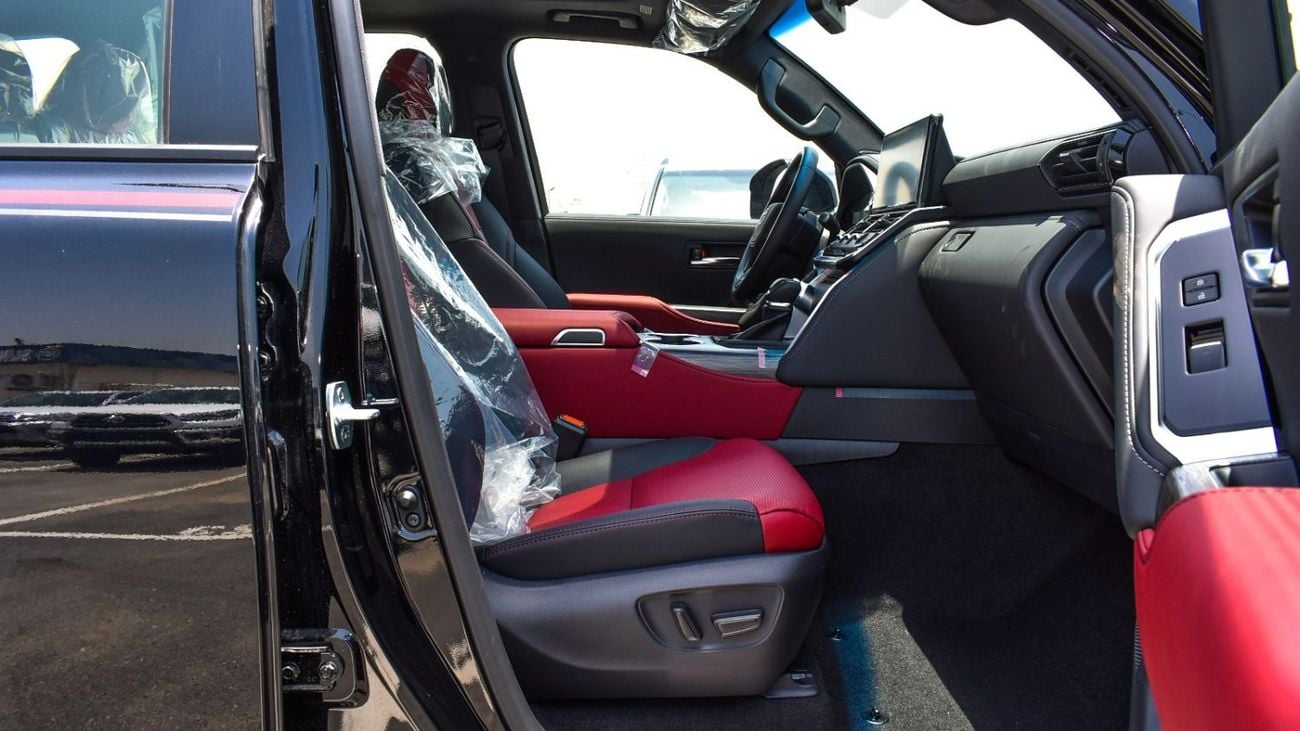 Toyota Land Cruiser ECTAGR001 – TLC300 GR Sport 3.3L Diesel Auto Black with Red Interior