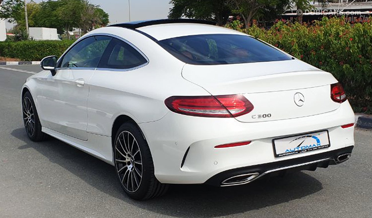 Mercedes-Benz C 300 Coupe 2019, 2.0L I-4 Turbo, GCC, 0km with 3 Years or 100,000km Warranty