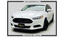 Ford Fusion Titanium BLACK EDITION + LEATHER SEAT + ALLOY WHEELS + NAVIGATION + CAMERA / UNLIMITED KMS WARRANTY