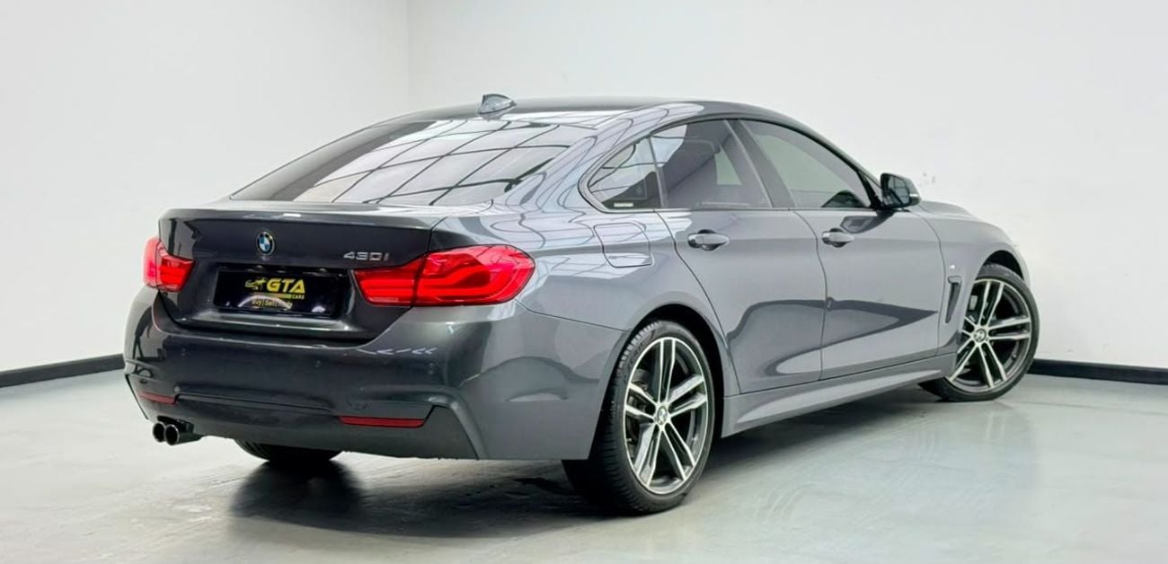 بي أم دبليو 430 أي جران كوبيه 2018 BMW 430i M-Sport Gran Coupe, Full Service History, Fully Loaded, Excellent Condition, GCC
