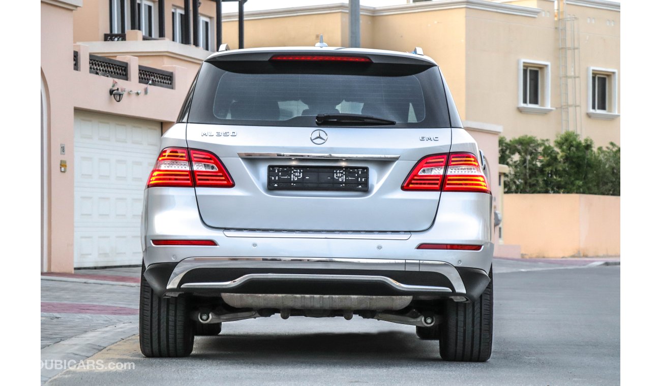 Mercedes-Benz ML 350 AED 1950 PM with 0% Down Payment under warranty